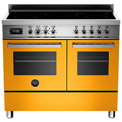 Bertazzoni Professional Series 100cm Electric Induction Range Cooker Yellow